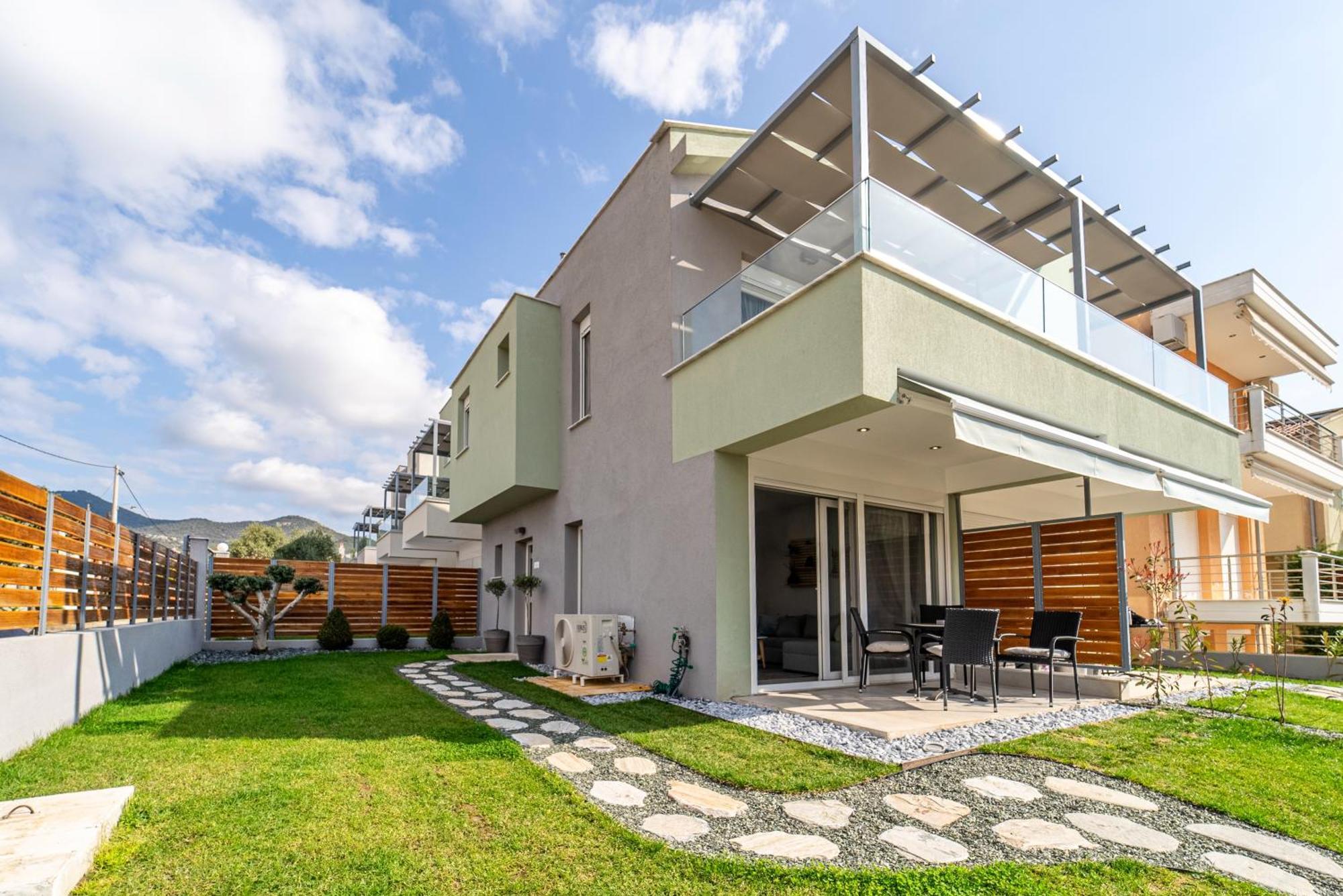 Aegean Twin Houses Nea Iraklitsa Екстериор снимка