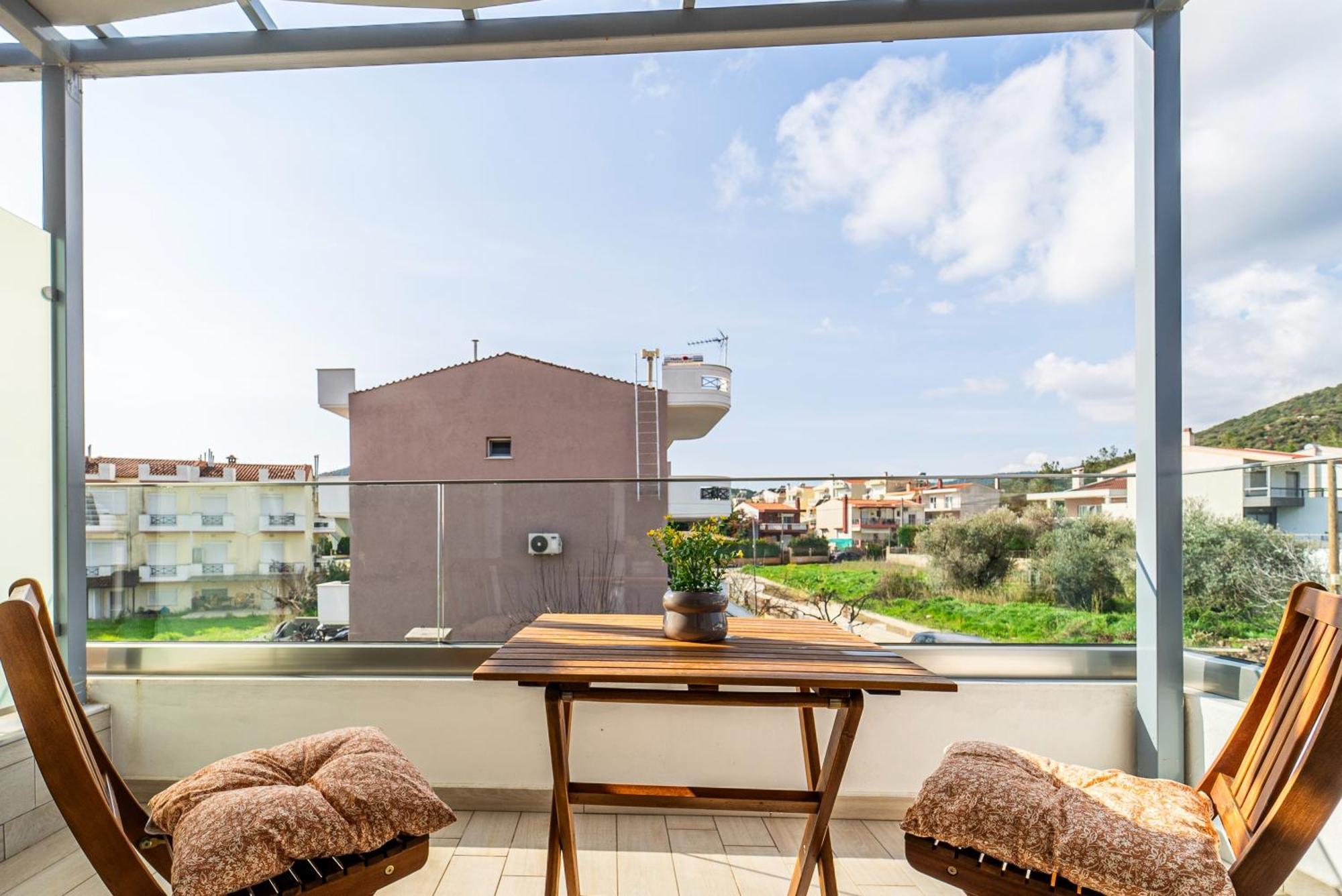 Aegean Twin Houses Nea Iraklitsa Екстериор снимка