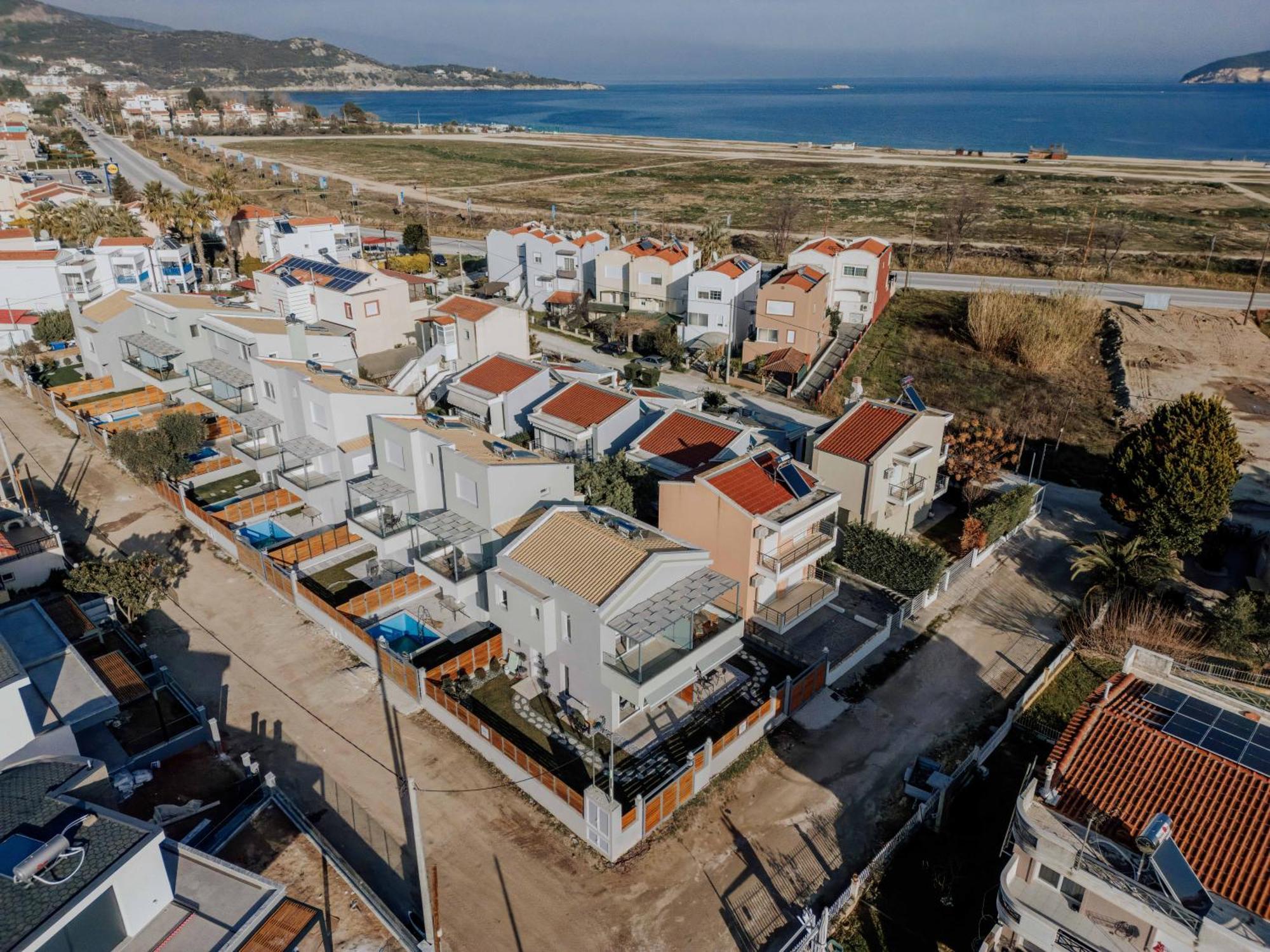Aegean Twin Houses Nea Iraklitsa Екстериор снимка