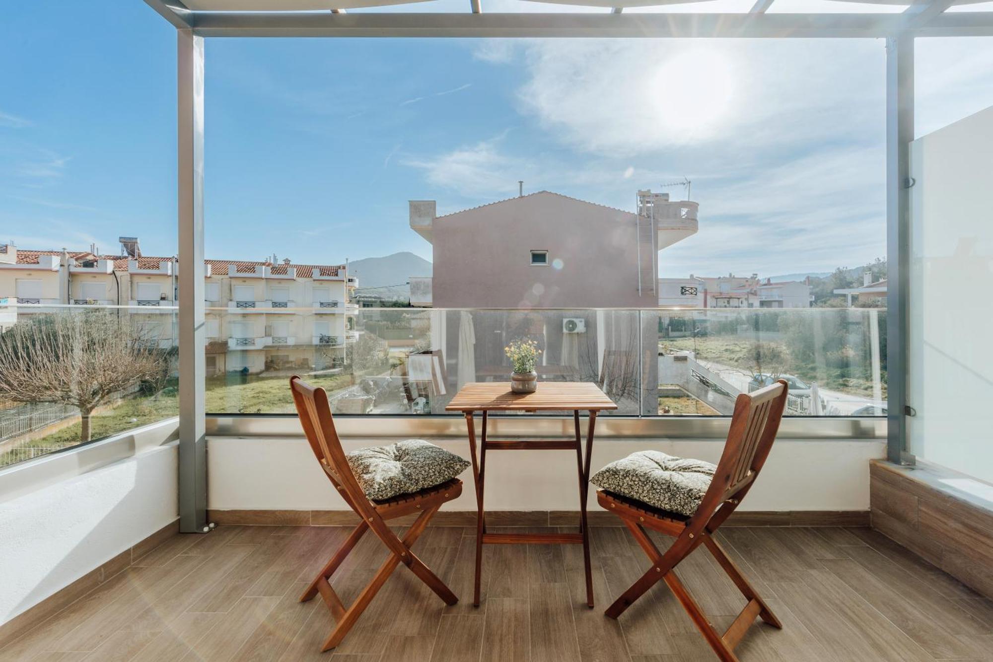 Aegean Twin Houses Nea Iraklitsa Екстериор снимка